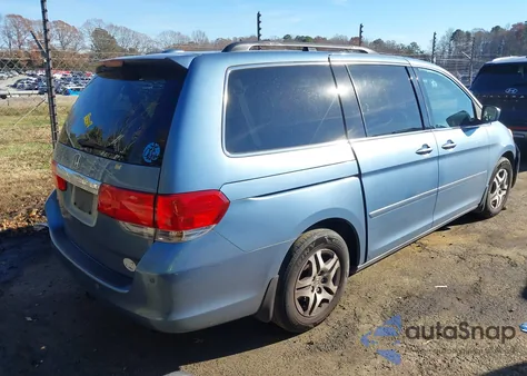 2008 Honda Odyssey Touring from USA, damaged, VIN 5FNRL38928B094043